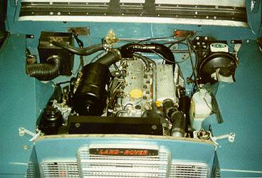 SIII 88 Tdi engine bay